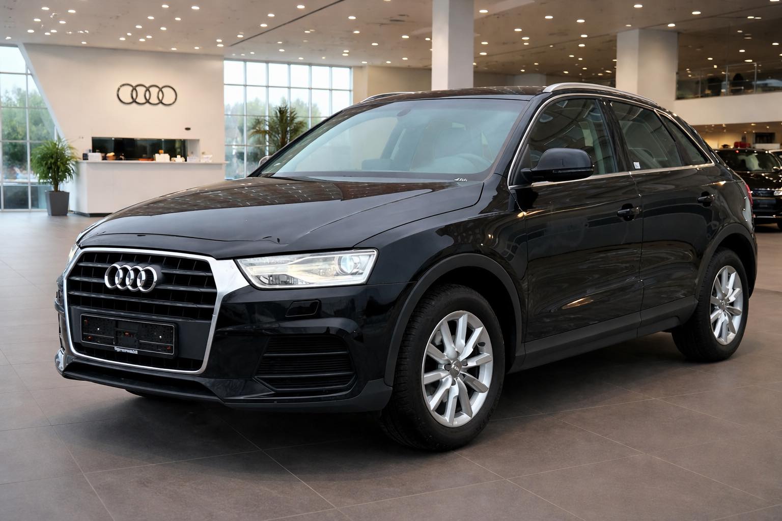 AUDI Q3 LIFT 1.4 TFSI 125KM 12-2016R CZARNA NAVI GWARANCJA.